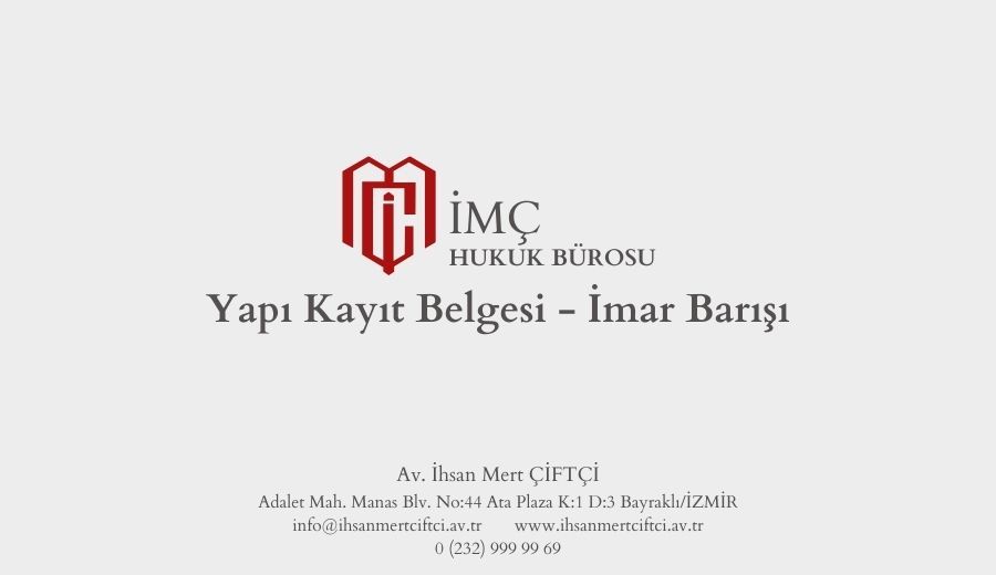 Yapı Kayıt Belgesinin İptal Edilmesi